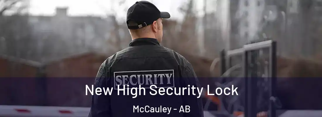  New High Security Lock McCauley - AB