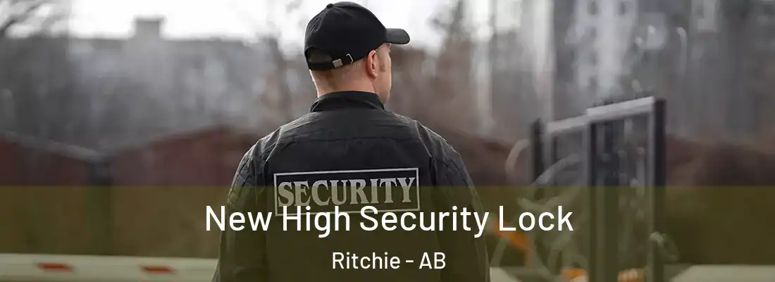  New High Security Lock Ritchie - AB