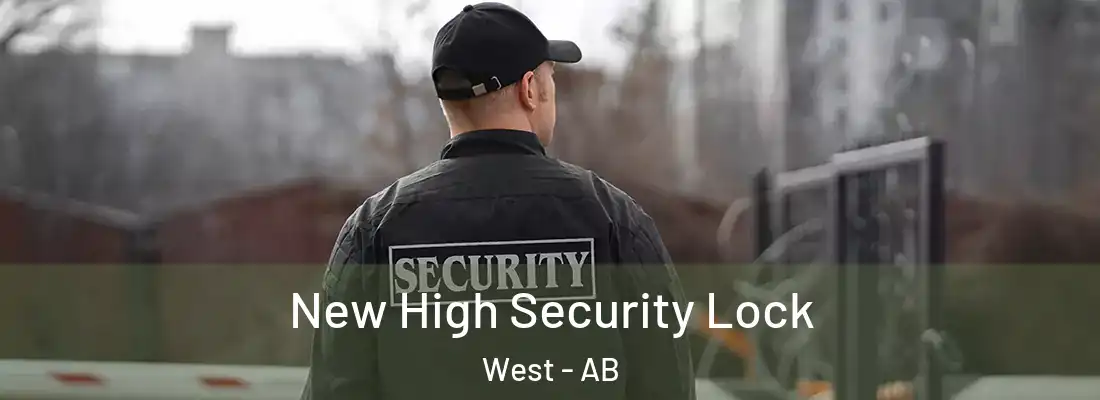  New High Security Lock West - AB
