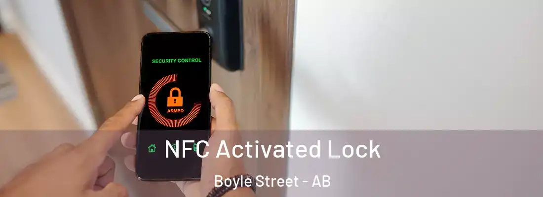  NFC Activated Lock Boyle Street - AB