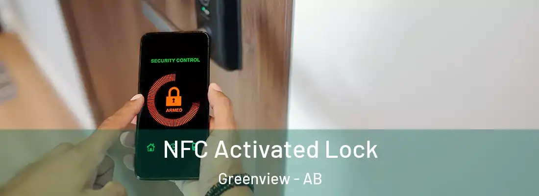  NFC Activated Lock Greenview - AB