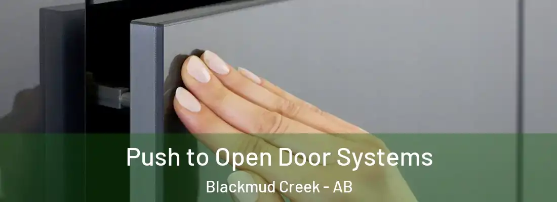  Push to Open Door Systems Blackmud Creek - AB