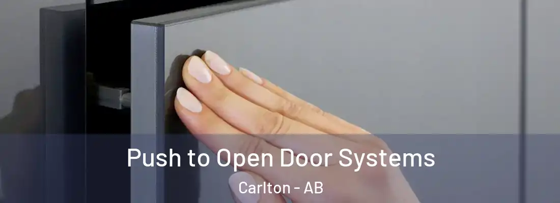  Push to Open Door Systems Carlton - AB