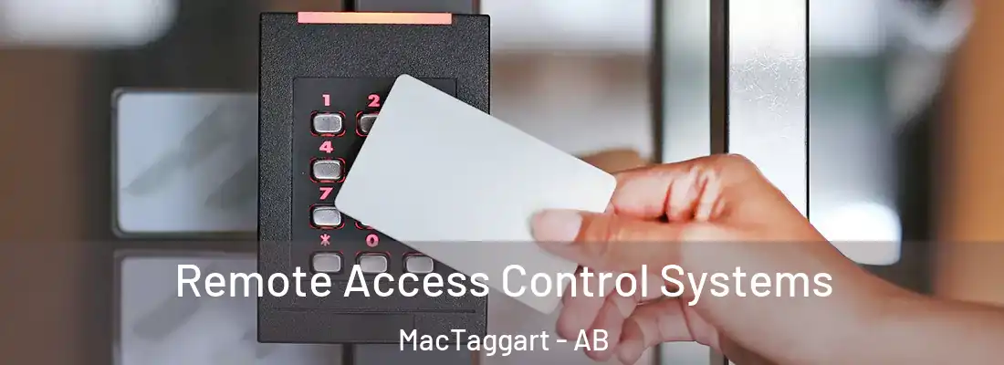  Remote Access Control Systems MacTaggart - AB