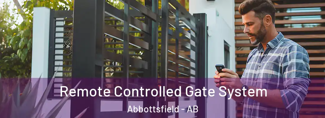  Remote Controlled Gate System Abbottsfield - AB