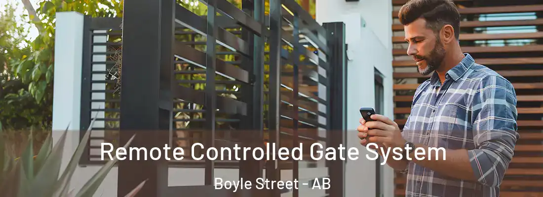  Remote Controlled Gate System Boyle Street - AB