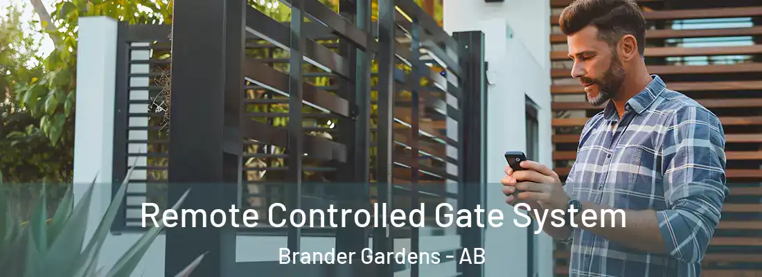  Remote Controlled Gate System Brander Gardens - AB
