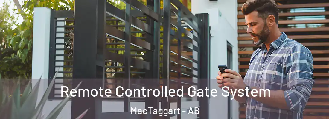  Remote Controlled Gate System MacTaggart - AB