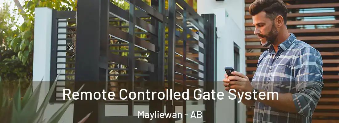  Remote Controlled Gate System Mayliewan - AB
