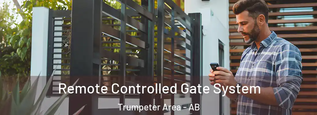  Remote Controlled Gate System Trumpeter Area - AB