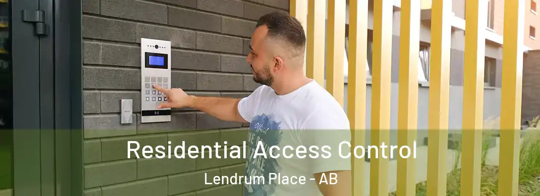  Residential Access Control Lendrum Place - AB