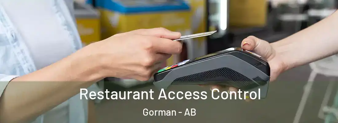  Restaurant Access Control Gorman - AB