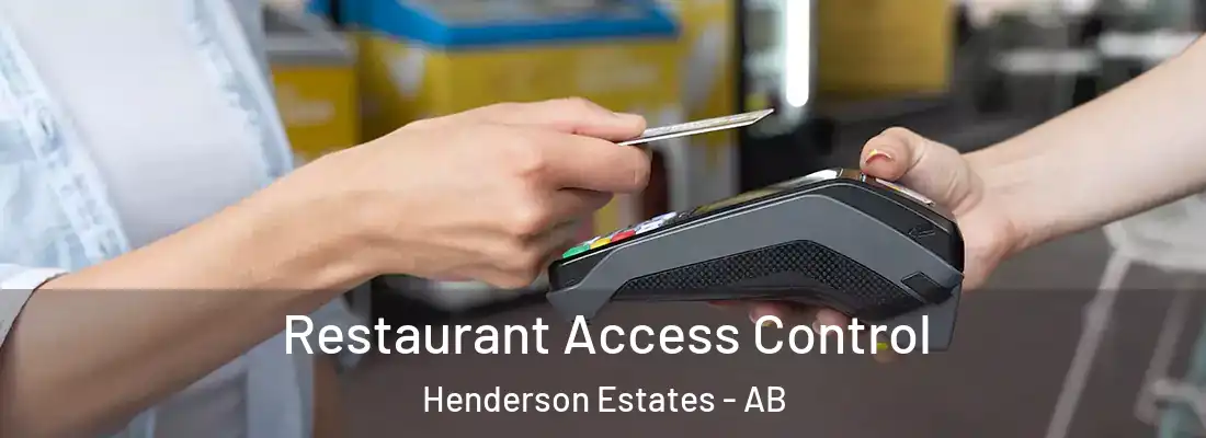  Restaurant Access Control Henderson Estates - AB