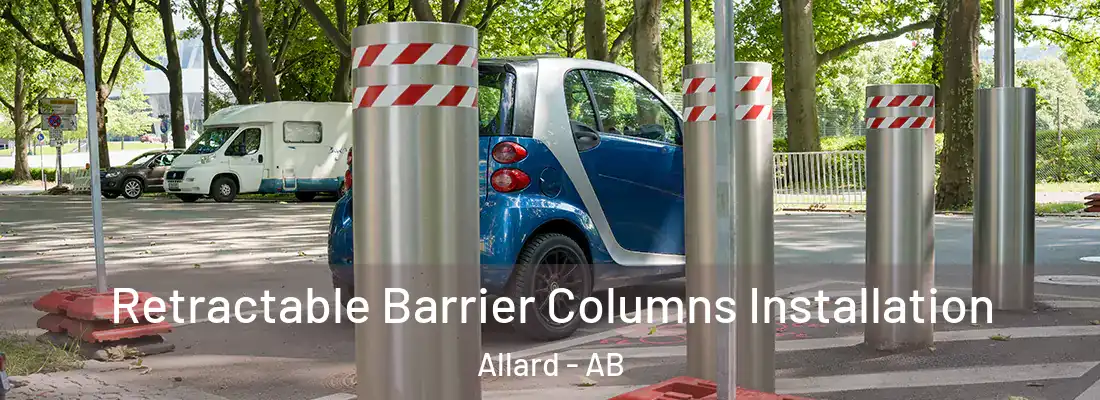  Retractable Barrier Columns Installation Allard - AB