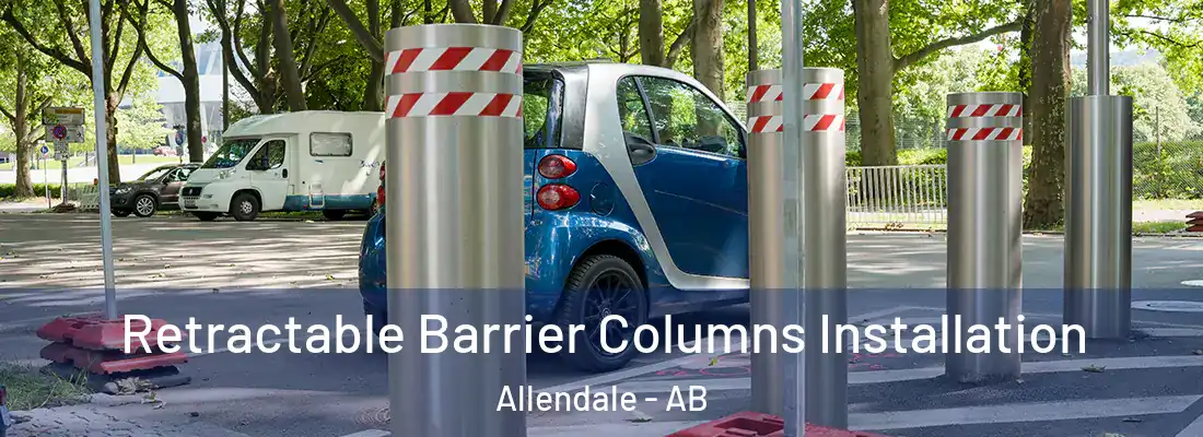  Retractable Barrier Columns Installation Allendale - AB
