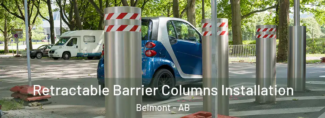  Retractable Barrier Columns Installation Belmont - AB
