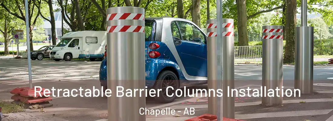  Retractable Barrier Columns Installation Chapelle - AB
