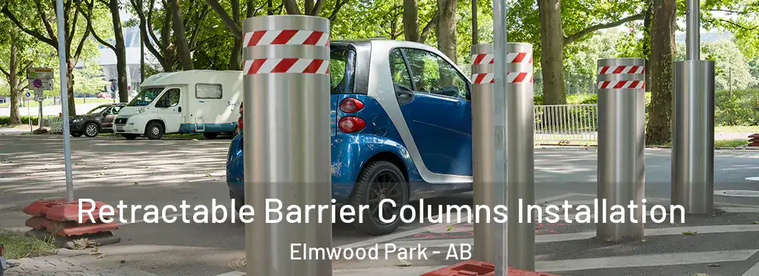  Retractable Barrier Columns Installation Elmwood Park - AB