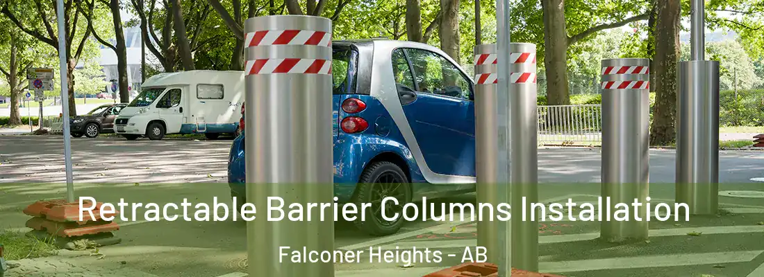  Retractable Barrier Columns Installation Falconer Heights - AB