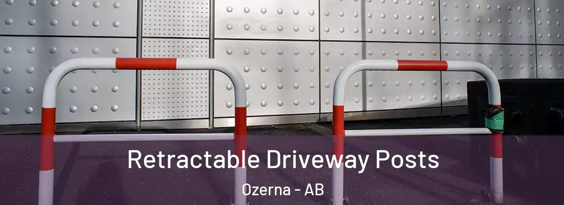  Retractable Driveway Posts Ozerna - AB