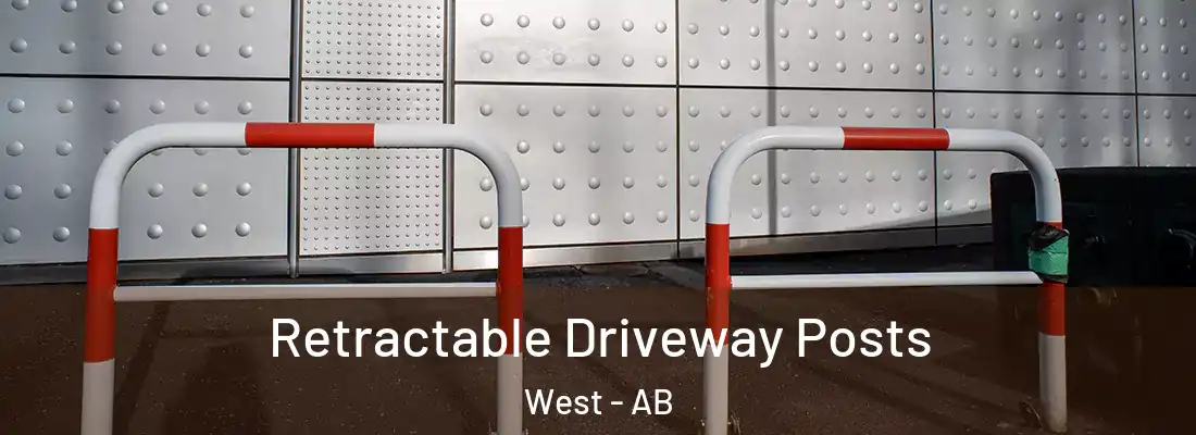  Retractable Driveway Posts West - AB
