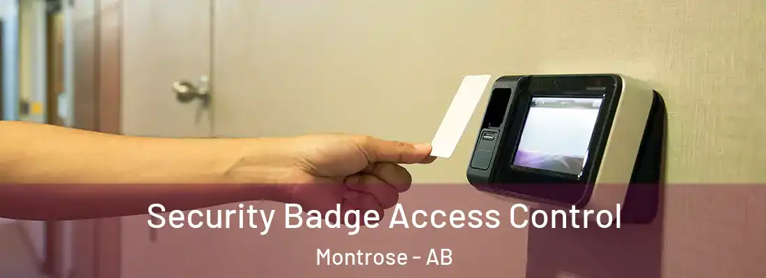  Security Badge Access Control Montrose - AB