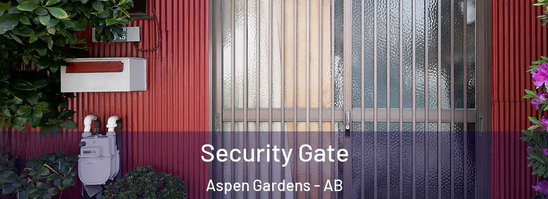 Security Gate Aspen Gardens - AB