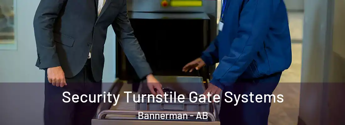  Security Turnstile Gate Systems Bannerman - AB