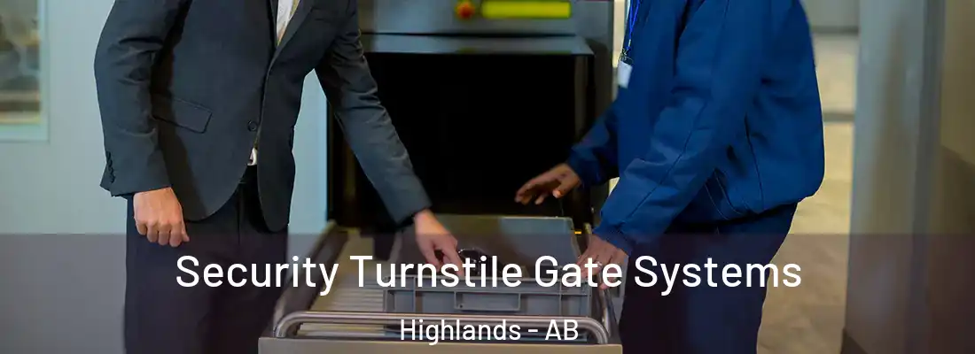  Security Turnstile Gate Systems Highlands - AB