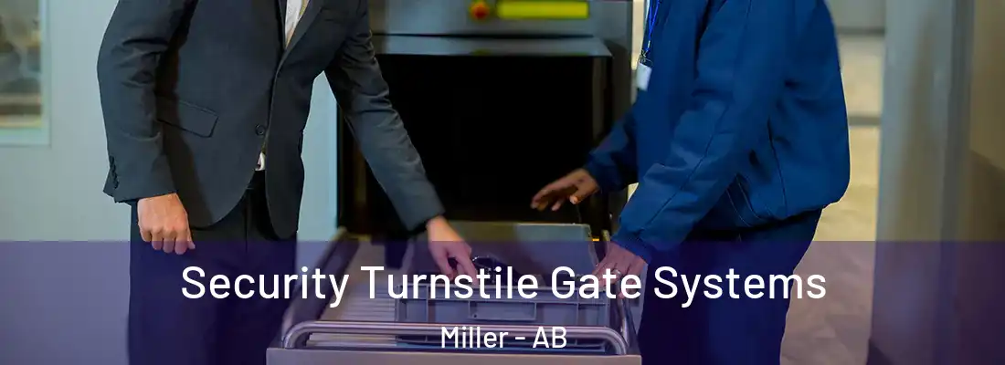  Security Turnstile Gate Systems Miller - AB
