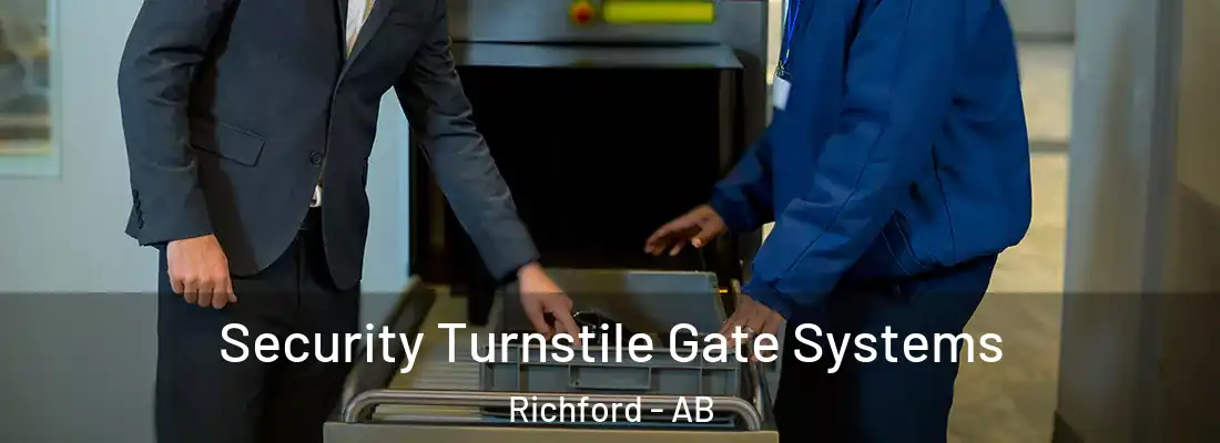  Security Turnstile Gate Systems Richford - AB