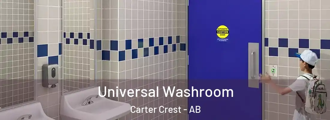  Universal Washroom Carter Crest - AB