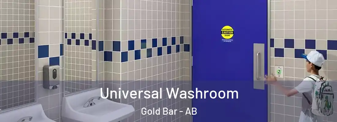  Universal Washroom Gold Bar - AB