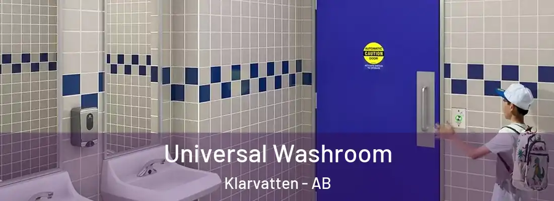  Universal Washroom Klarvatten - AB