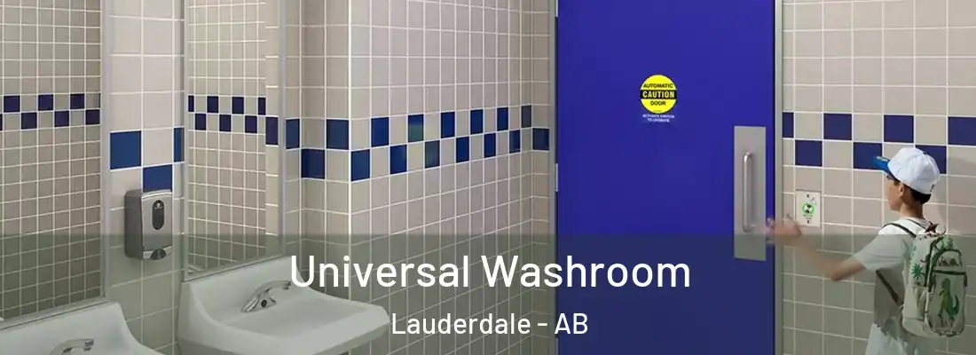  Universal Washroom Lauderdale - AB