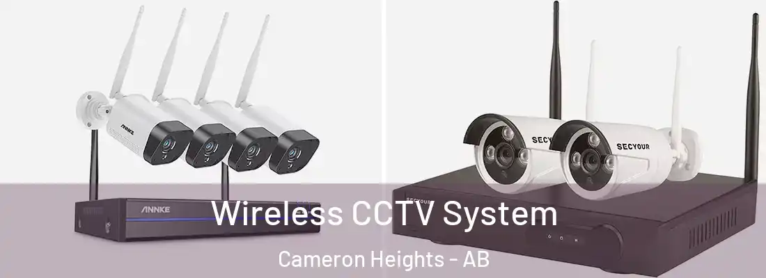  Wireless CCTV System Cameron Heights - AB