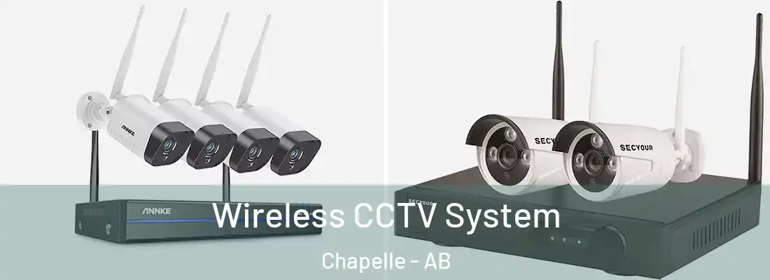  Wireless CCTV System Chapelle - AB