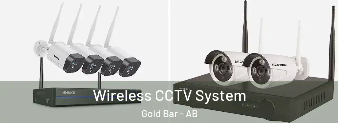  Wireless CCTV System Gold Bar - AB