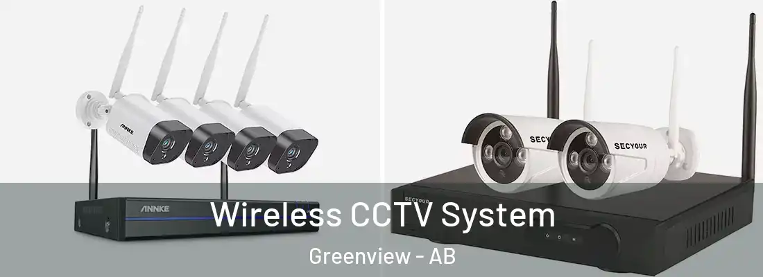  Wireless CCTV System Greenview - AB